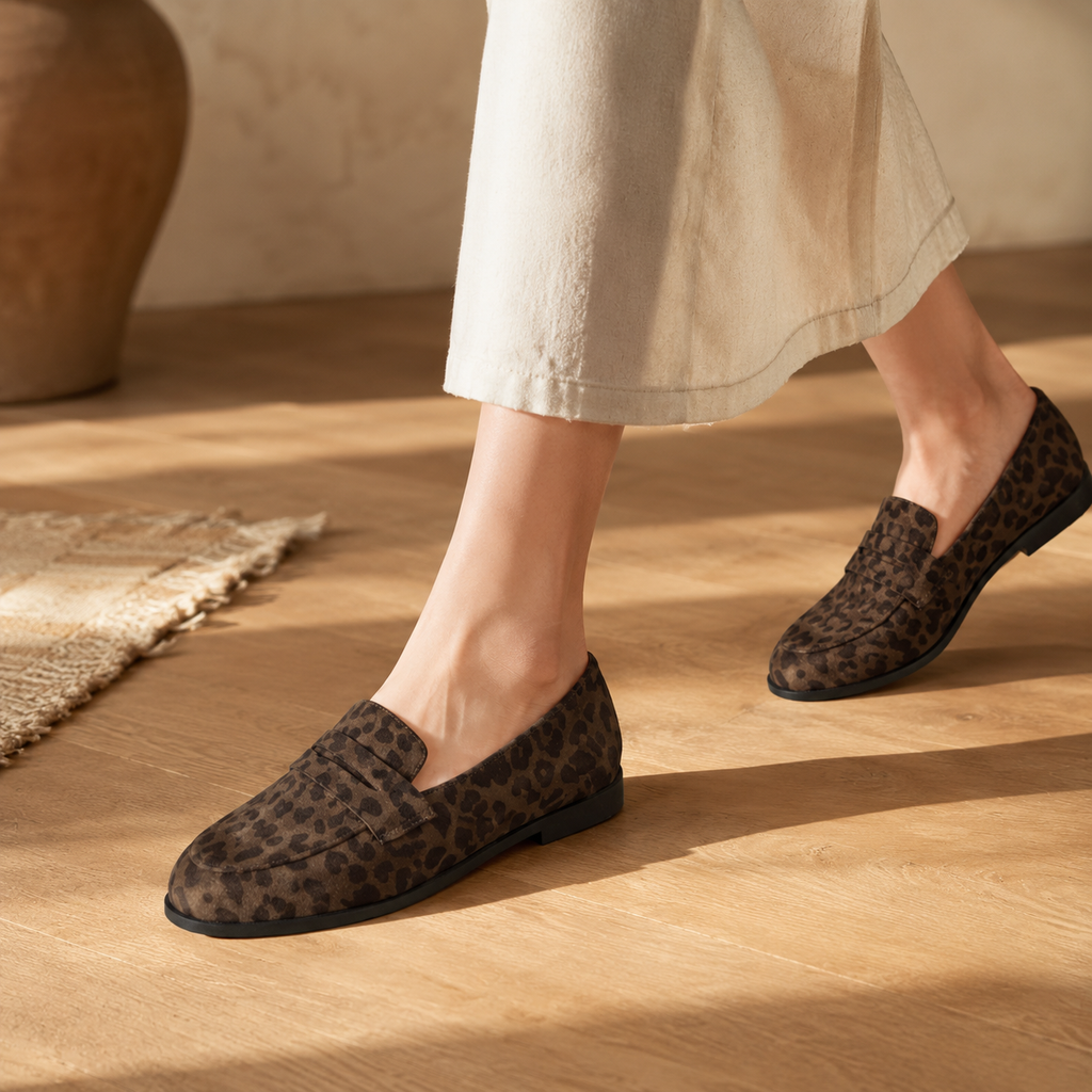 SAVANNAH — Leopard Loafers
