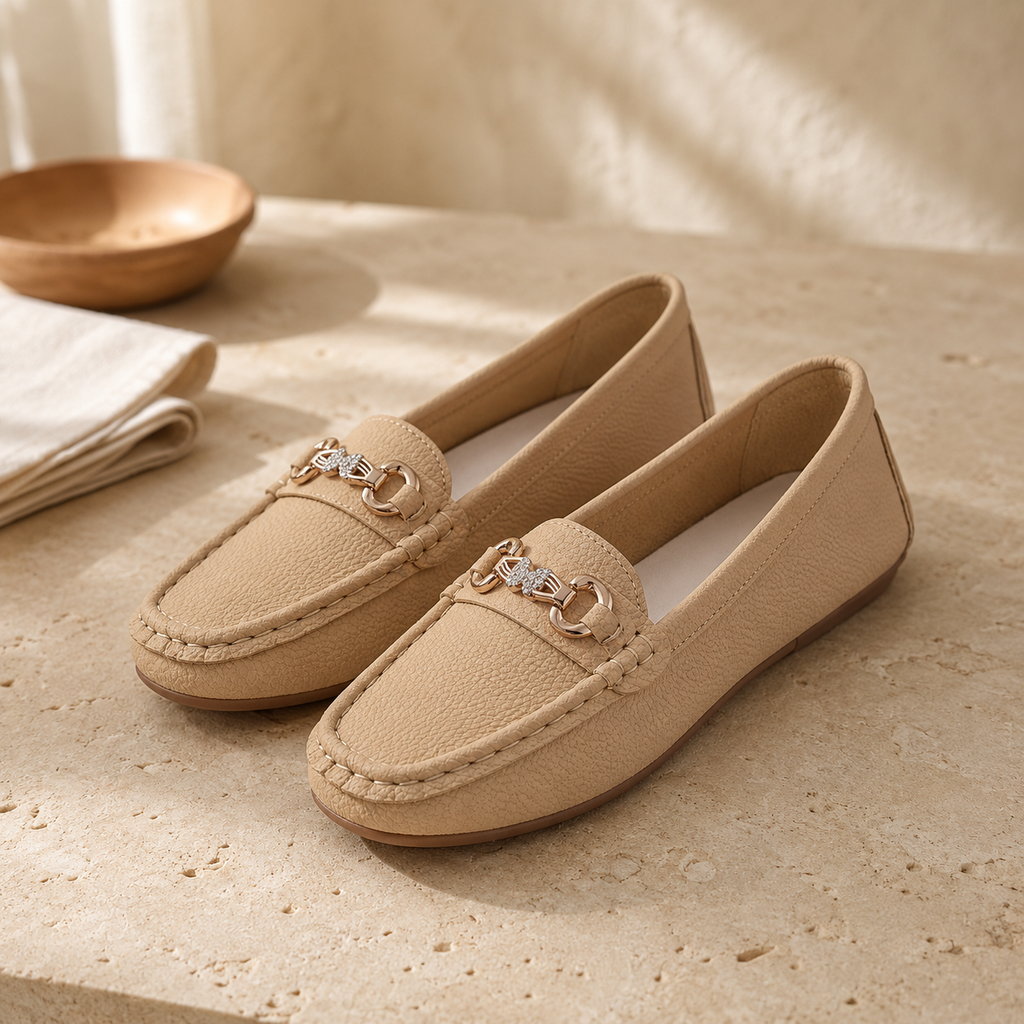 AURORE — Chain Loafers
