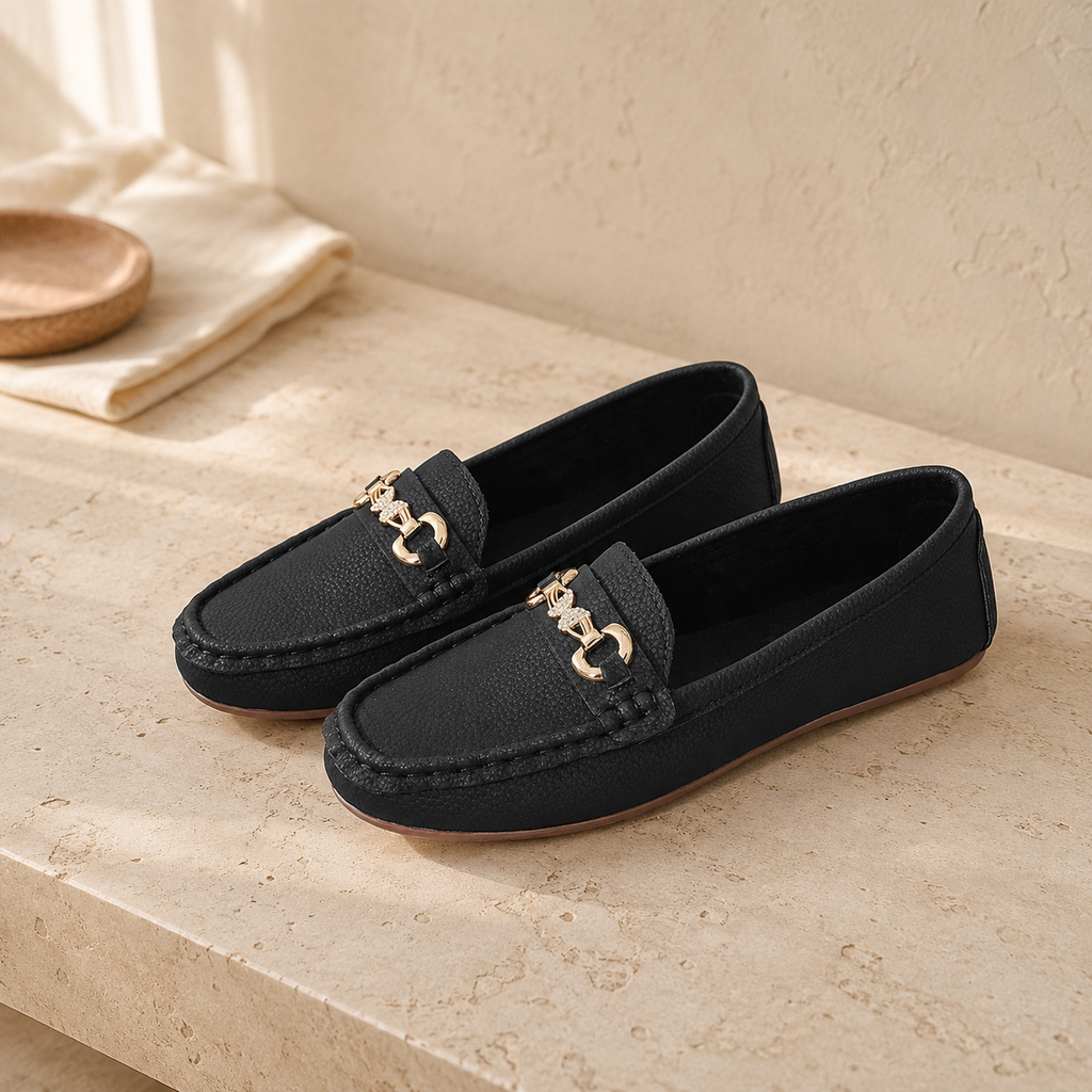 AURORE — Chain Loafers