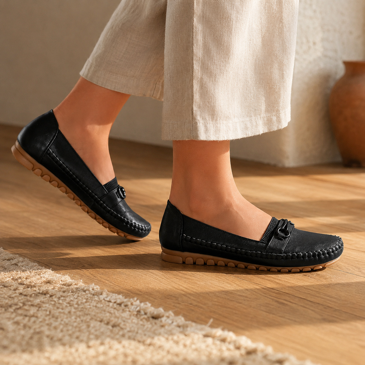 HERON — Slip On Moccasins