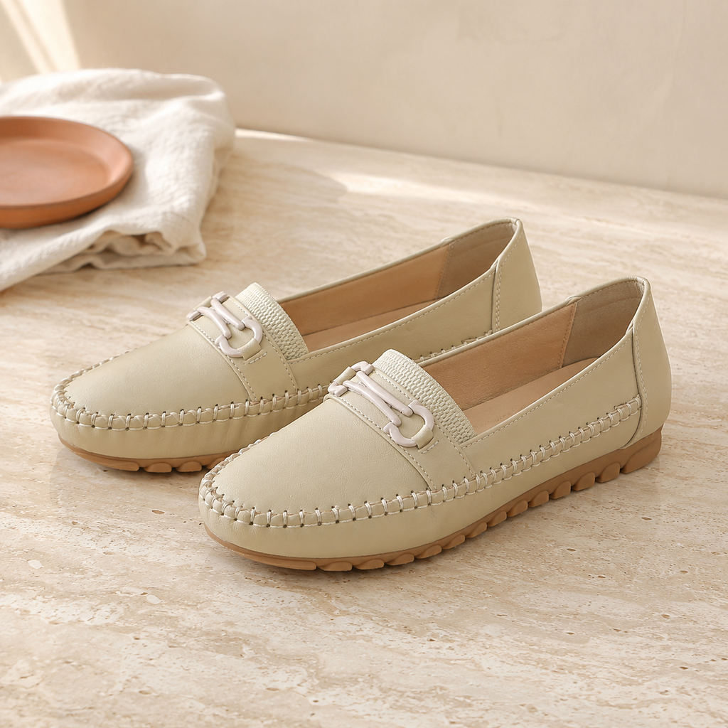 HERON — Slip On Moccasins