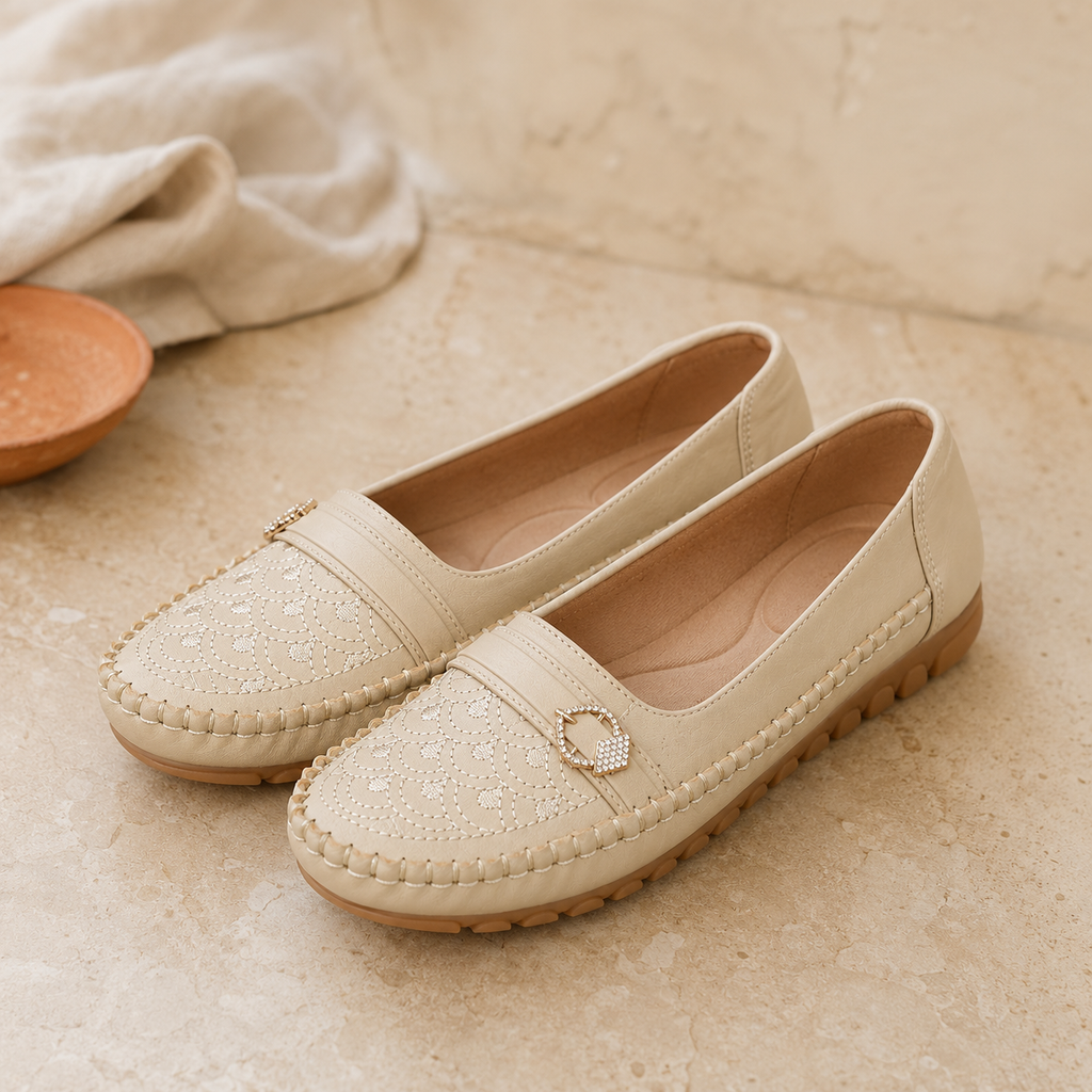 ORLA — Embroidered Loafers