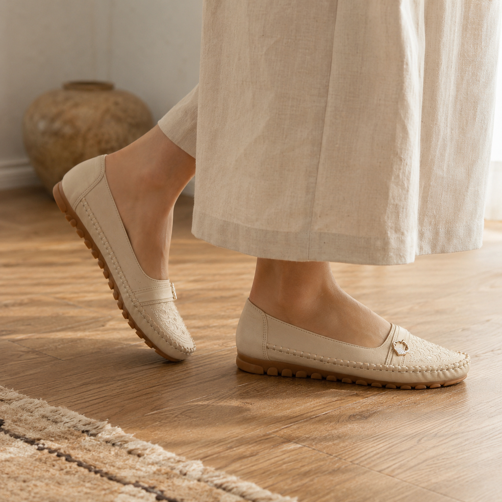 ORLA — Embroidered Loafers
