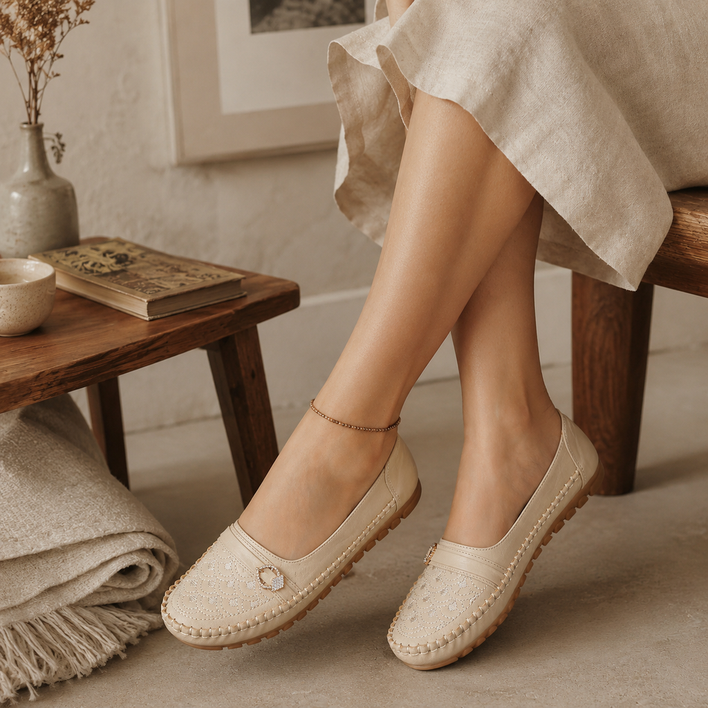 ORLA — Embroidered Loafers