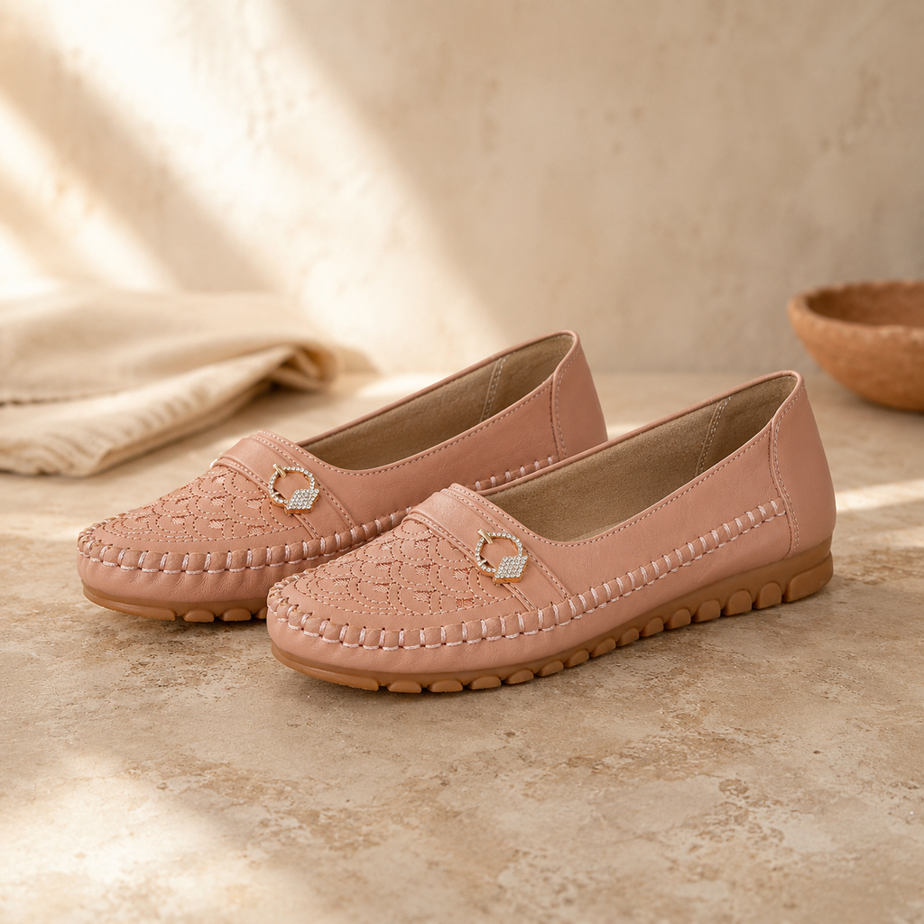 ORLA — Embroidered Loafers