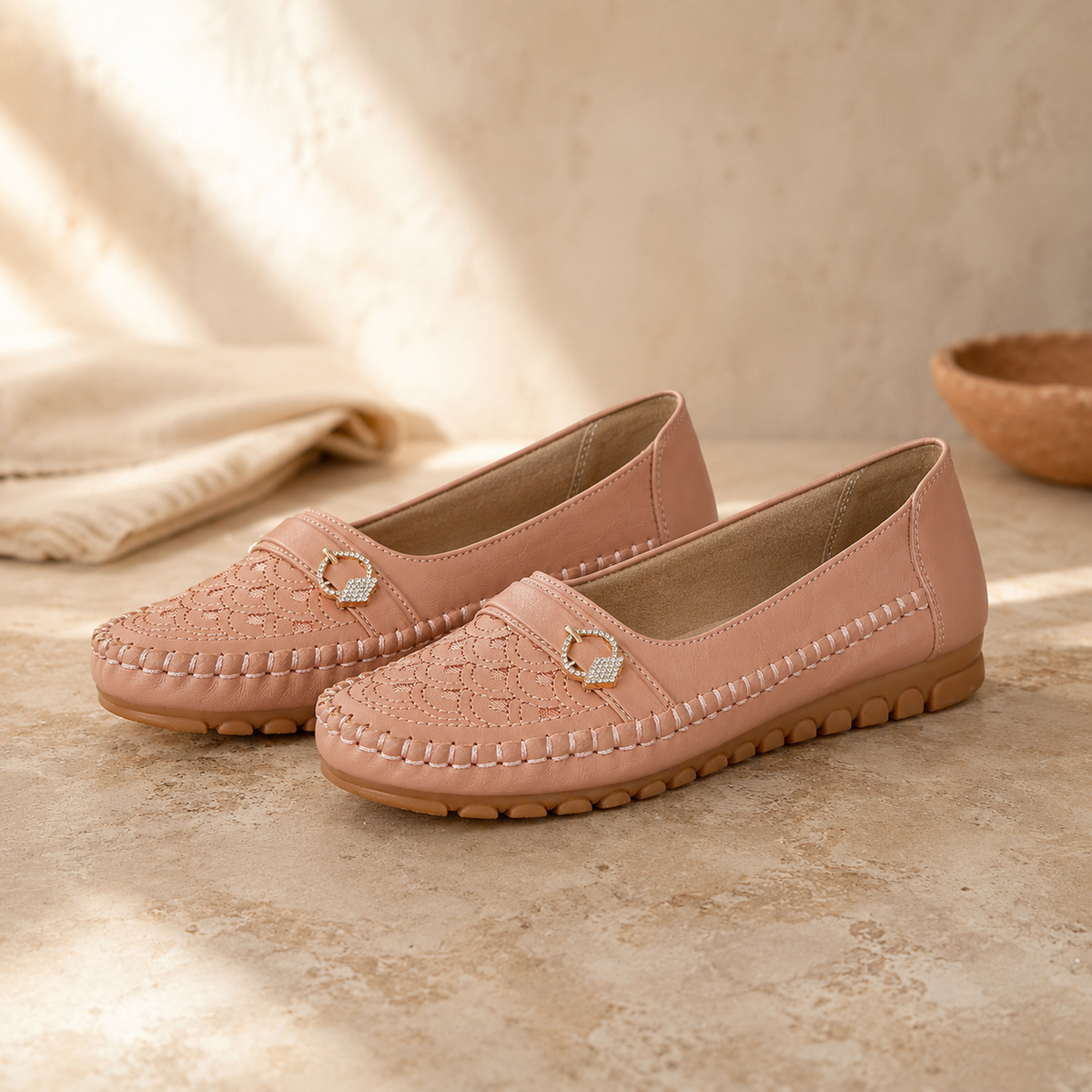 ORLA — Embroidered Loafers