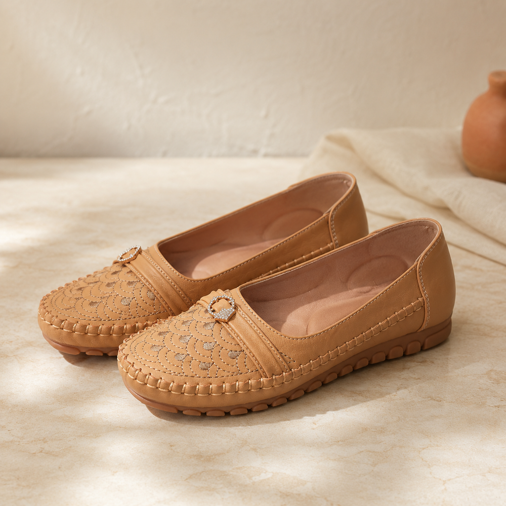 ORLA — Embroidered Loafers