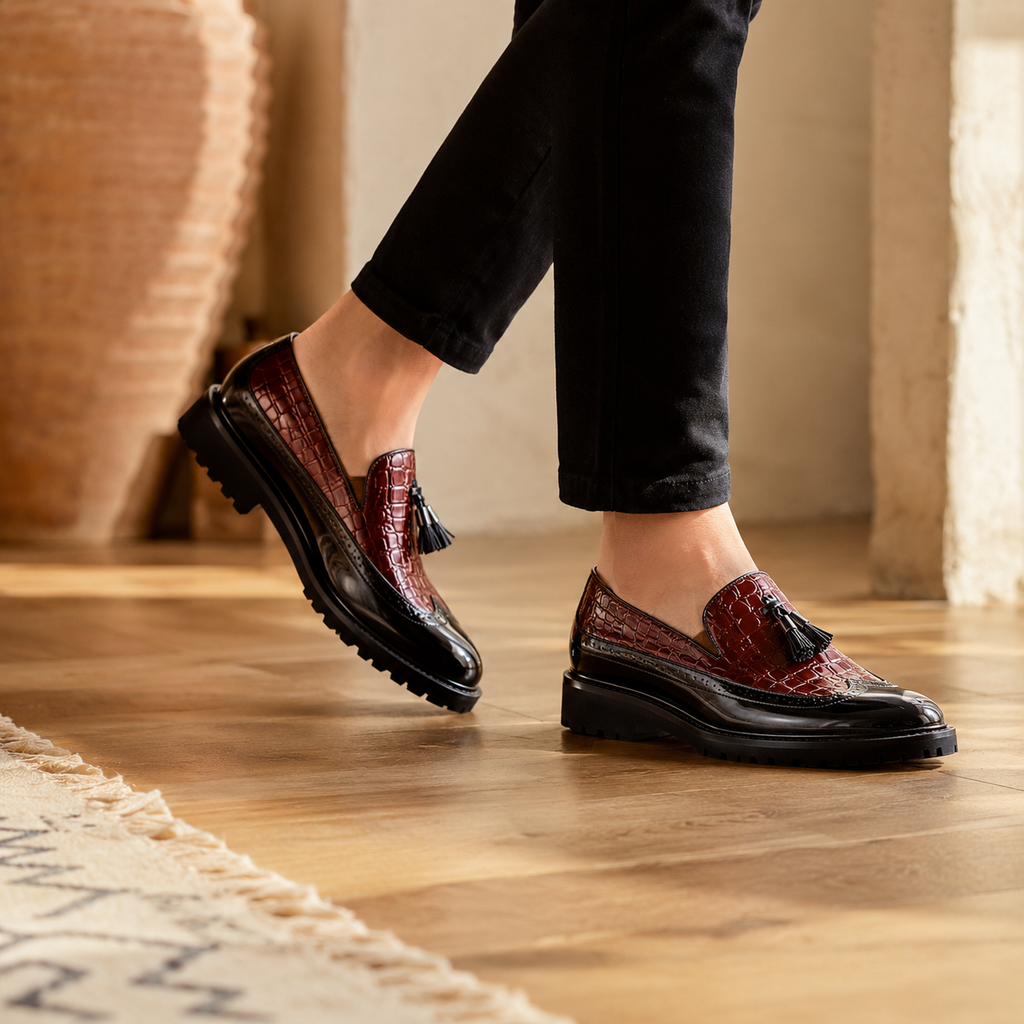CADE — Crocodile Loafers