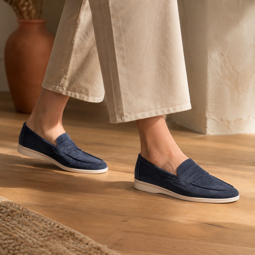 MORGAN — Suede Loafers