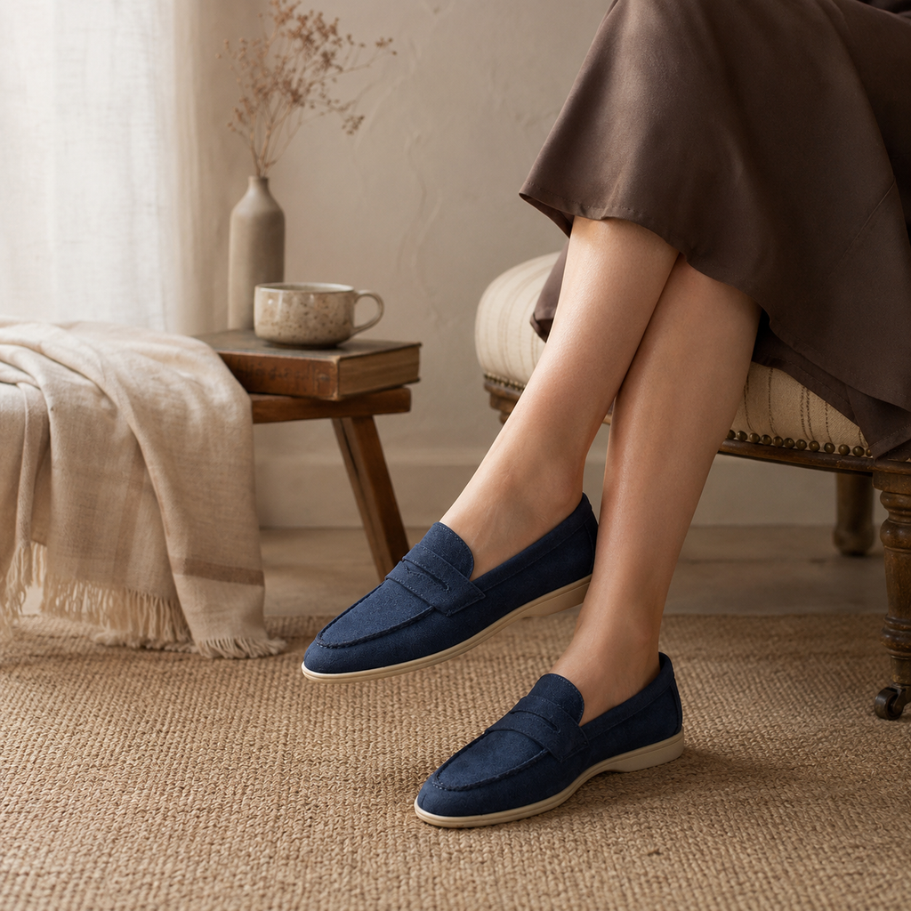 MORGAN — Suede Loafers