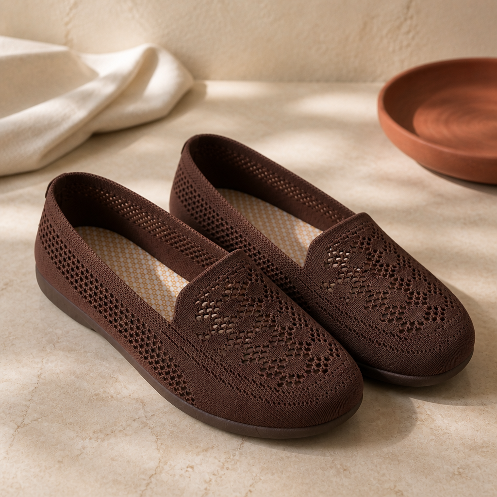 BREEZE — Mesh Flat Shoes - image 6