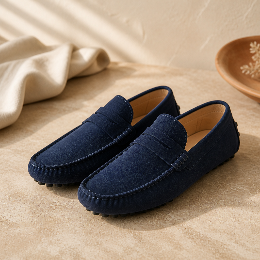 BRIO — Colourful Suede Loafers - image 3