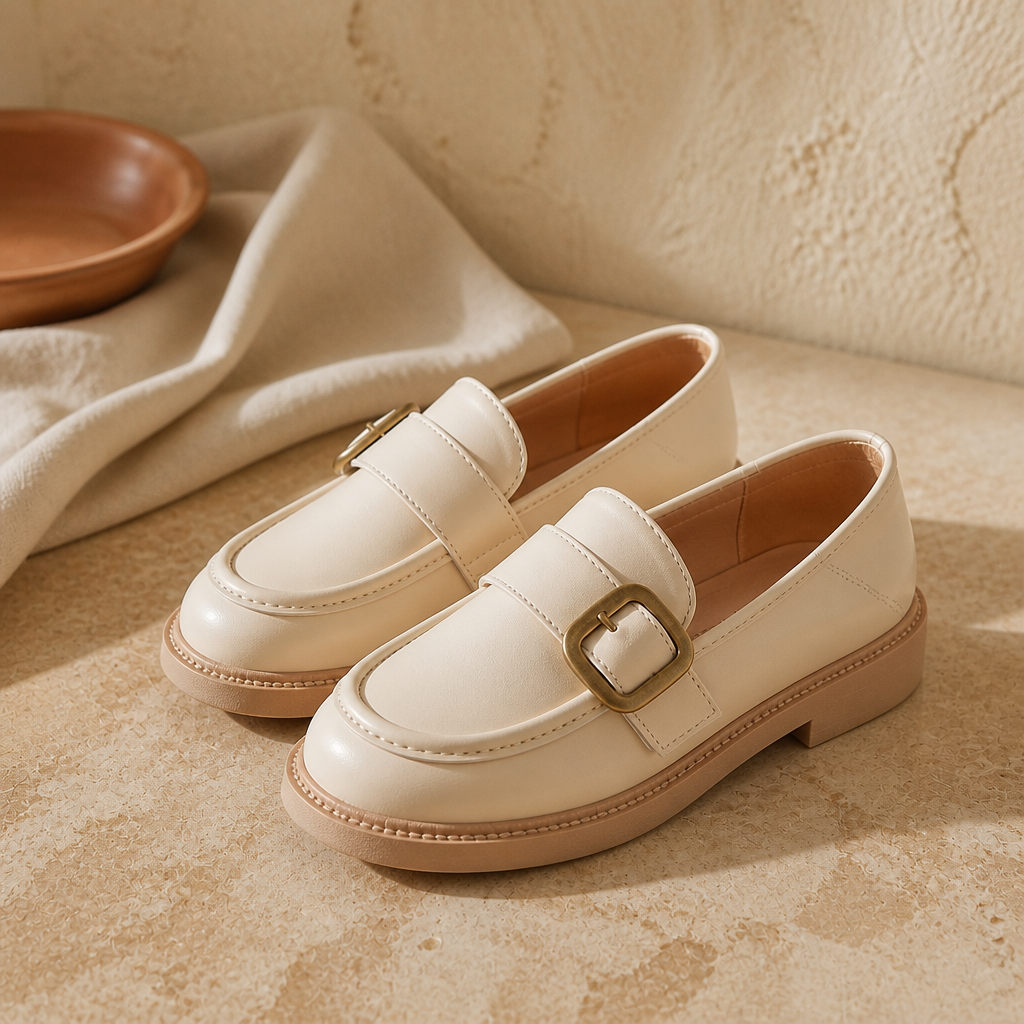 British Style Retro Girls Shoes Spring Autumn Princess Leather Shoes Children Black Soft Dance Loafers for 3-12 Ages Kids Shoes - image 4