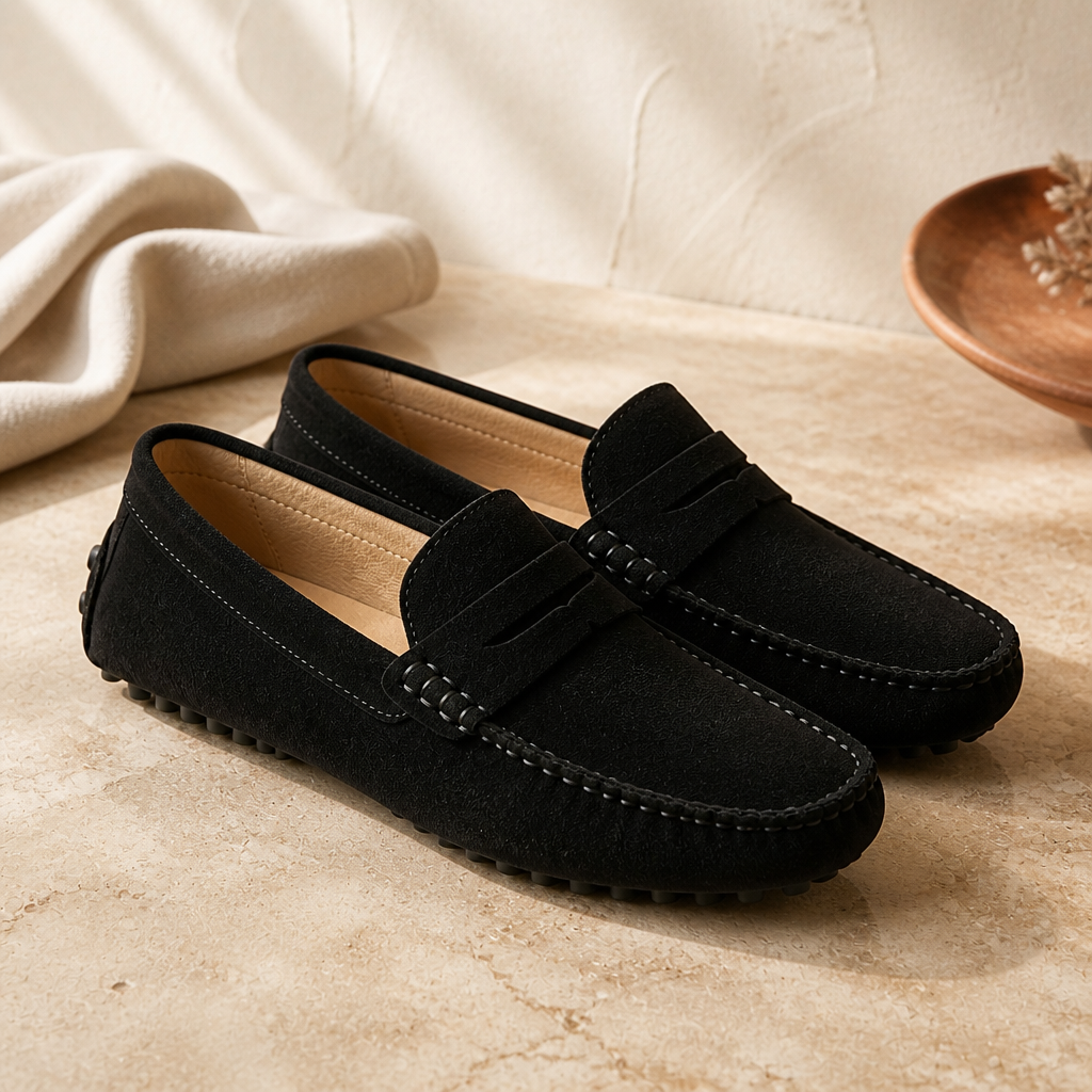 BRIO — Colourful Suede Loafers - image 4