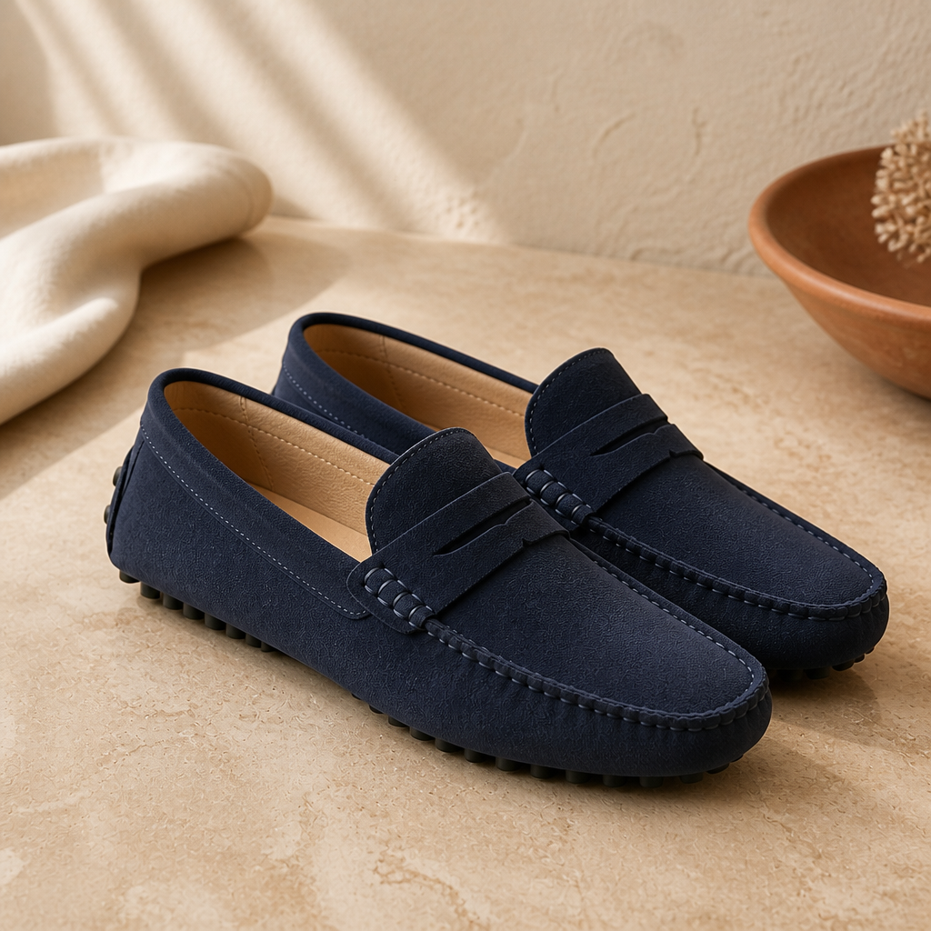 BRIO — Colourful Suede Loafers - image 5