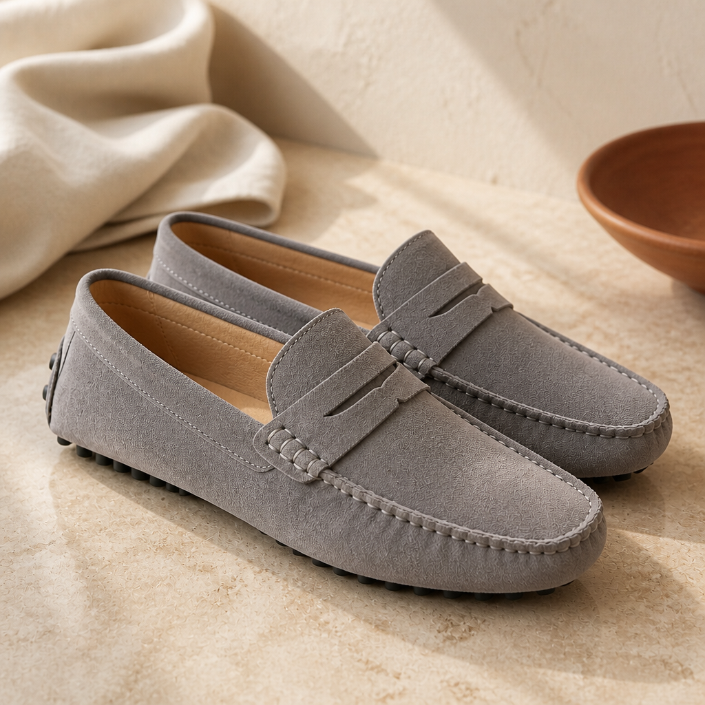 BRIO — Colourful Suede Loafers - image 6