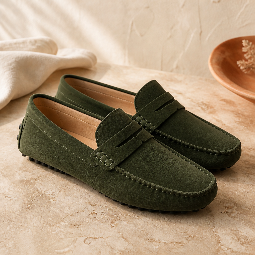 BRIO — Colourful Suede Loafers - image 7
