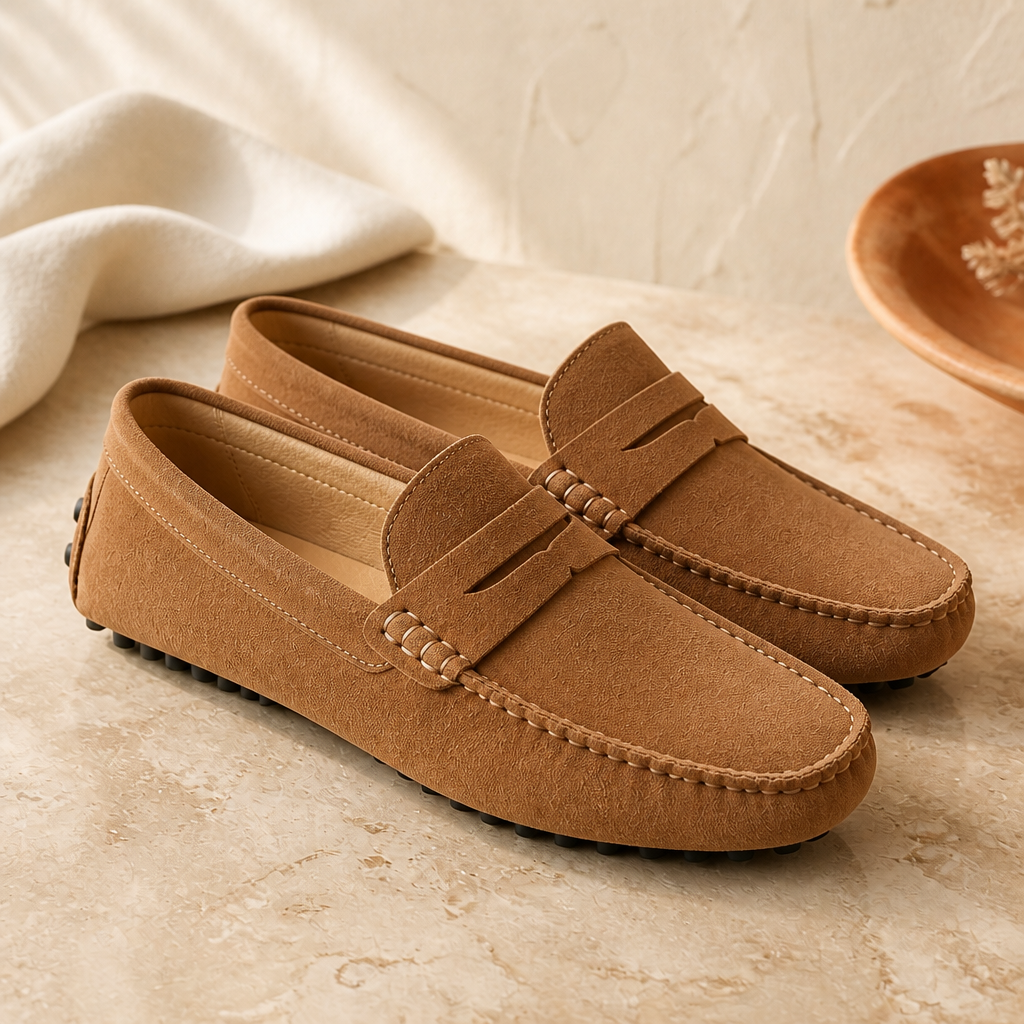 BRIO — Colourful Suede Loafers - image 8