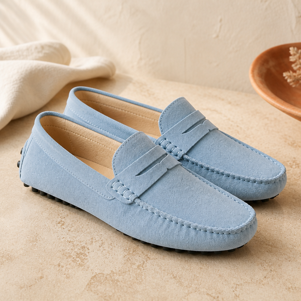 BRIO — Colourful Suede Loafers - image 10